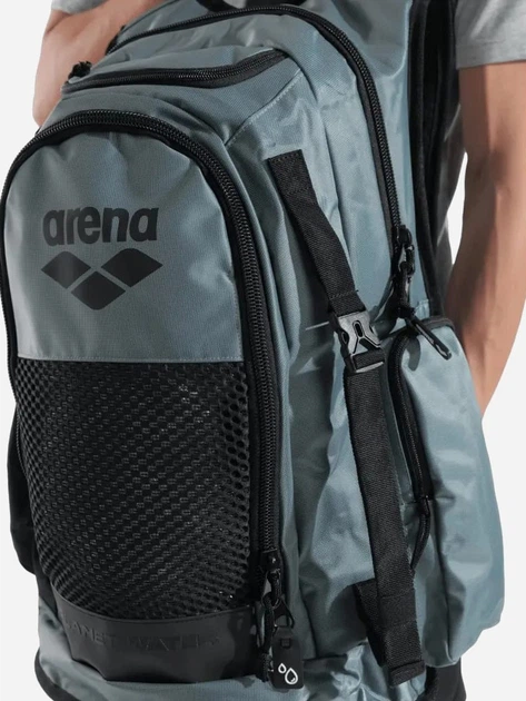 Рюкзак спортивный 45 л вмещает формат А4 Arena All Set Backpack 45L 010234-300 Зеленый (3468337636106) - Фото 7 Рюкзак спортивный 45 л вмещает формат А4 Arena All Set Backpack 45L 010234-300 Зеленый (3468337636106) - изображение 7