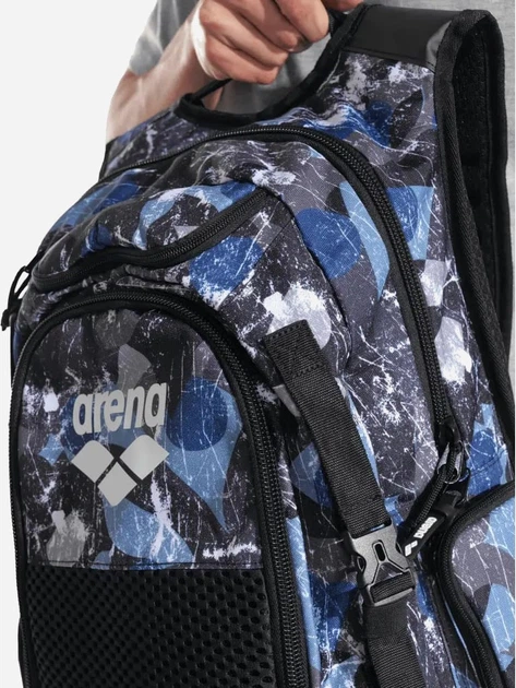 Рюкзак спортивний тканинний 45 л вміщує формат А4 Arena All Set Backpack Ao 45L 010235-901 Синій/Сірий/Чорний (3468337636113) - Фото 7 Рюкзак спортивний тканинний 45 л вміщує формат А4 Arena All Set Backpack Ao 45L 010235-901 Синій/Сірий/Чорний (3468337636113) - зображення 7