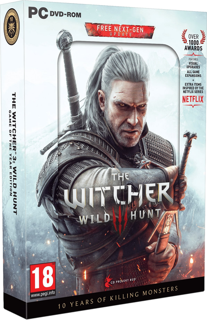 Gra PC Wiedźmin 3 Dziki Gon - Edycja Gry Roku + Jubileuszowy Steelbook (The Witcher 3: The Wild Hunt – Game of the Year Edition + 10th Anniversary Steelbook) (Klucz elektroniczny + DVD) (5908305250456) - obraz 2