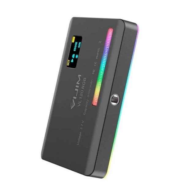 Відеосвітло Ulanzi Vijim VL120RGB light Black (UV-2346 VL120RGB) (2346) - Фото 2 Відеосвітло Ulanzi Vijim VL120RGB light Black (UV-2346 VL120RGB) (2346) - изображение 2