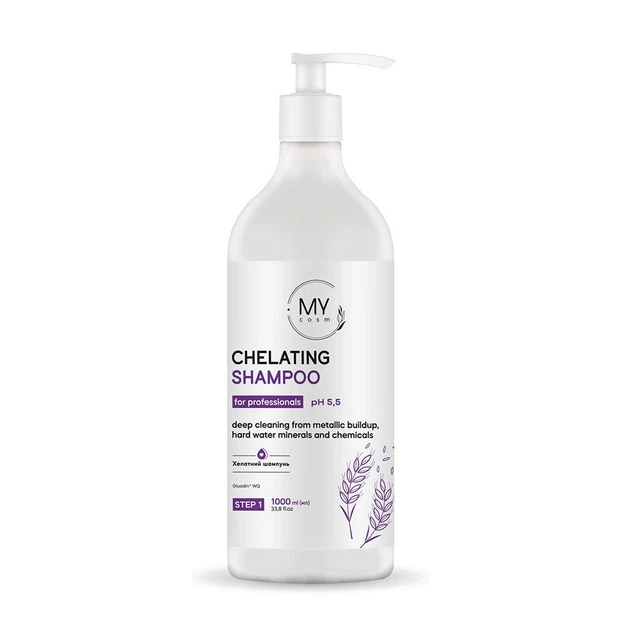 Хелатный шампунь для волос My Cosm Chelating Shampoo 1000 мл - Фото 1 Хелатный шампунь для волос My Cosm Chelating Shampoo 1000 мл - изображение 1