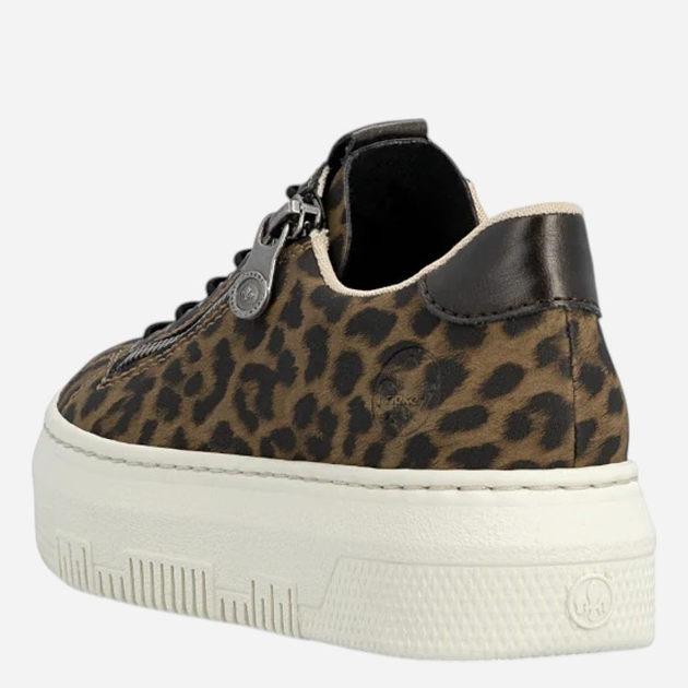 Sneakersy damskie do kostki Rieker M1953-90 36 (3.5UK) Brązowe (4061811542833) - obraz 5