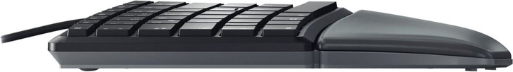 Klawiatura przewodowa Cherry KC 4500 Ergo USB Black (JK-4500EU-2) - obraz 4