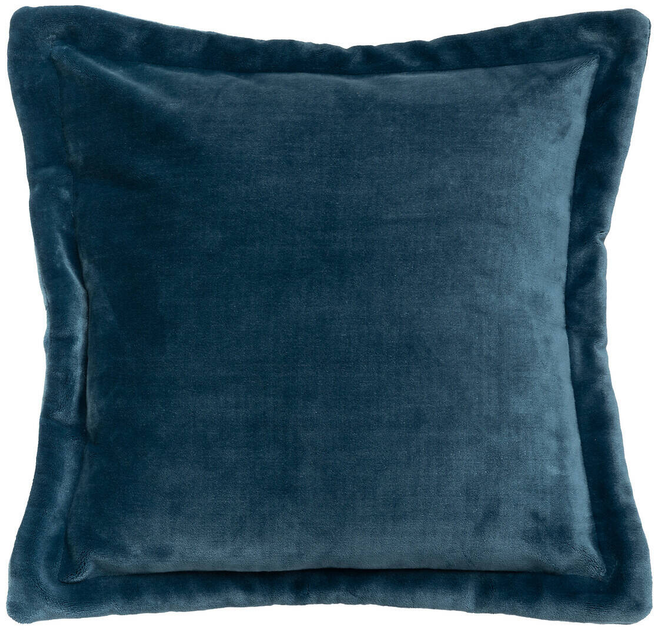 Poduszka dekoracyjna Atmosphera Cuddly ciemnoniebieska 53x53 cm (3560232856716) - obraz 1
