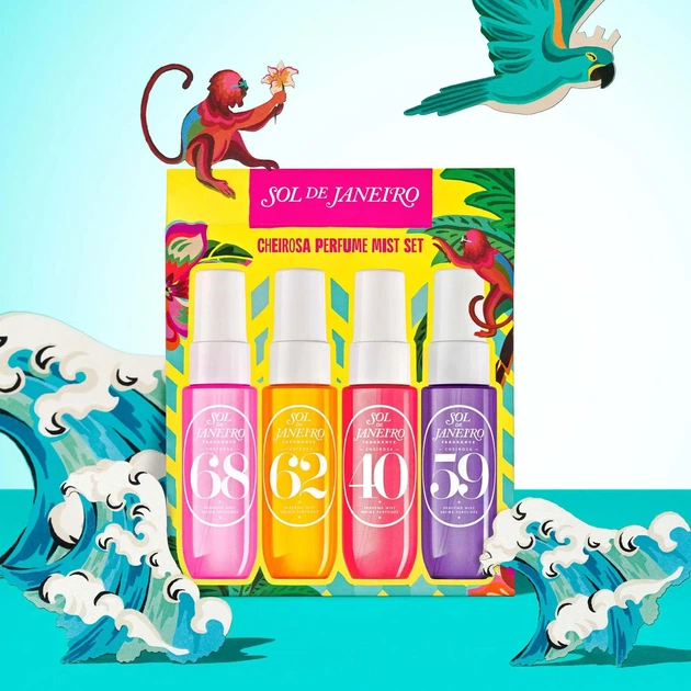 【新品未使用】 SOL DE JANEIROソルデジャネイロ ミスト 4点セット 話題のミスト☆大容量240ml【Sol de Janeiro】ヘアー&ボディMist (Sol