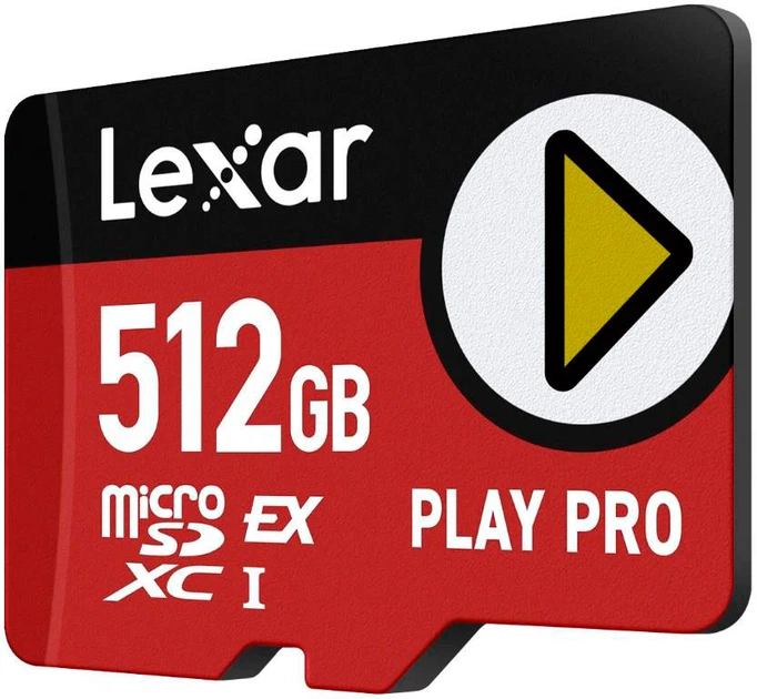 Карта пам'яті Lexar Play Pro microSDXC 512GB UHS-I Express (LMSXPS0512G-BNNNG) - зображення 2