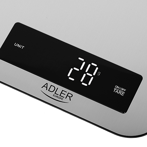 Ваги кухонні Adler AD 3174 INOX LED - Фото 6 Ваги кухонні Adler AD 3174 INOX LED - изображение 6