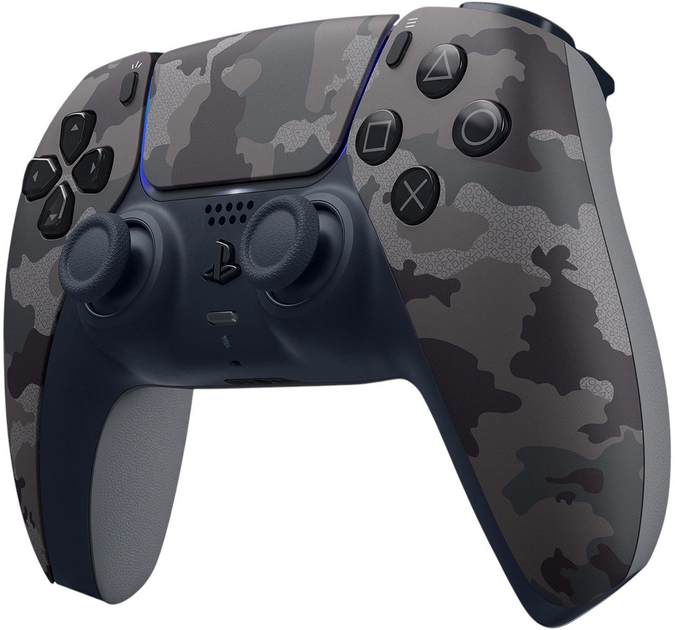 Kontroler bezprzewodowy Sony DualSense V2 Gray Camouflage (SONPS5C2G) - obraz 3
