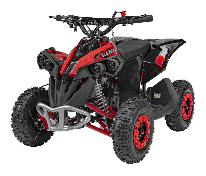 Квадроцикл бензиновий RENEGADE HIPERFECT 49CC Червоний (5903864941562) - зображення 2