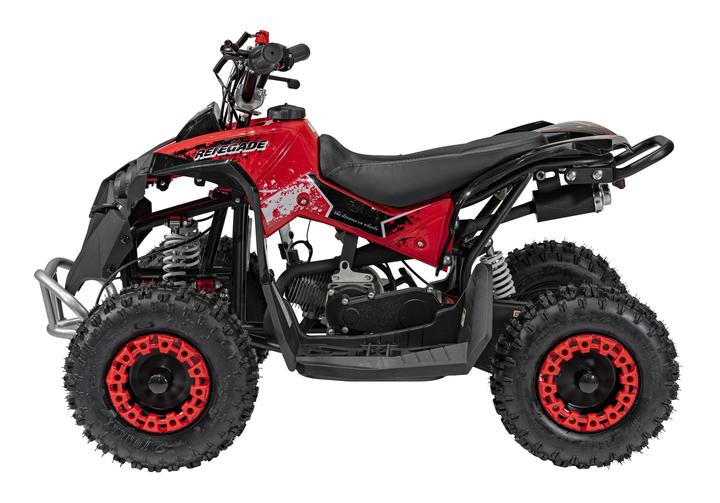 Квадроцикл бензиновий RENEGADE HIPERFECT 49CC Червоний (5903864941562) - зображення 4