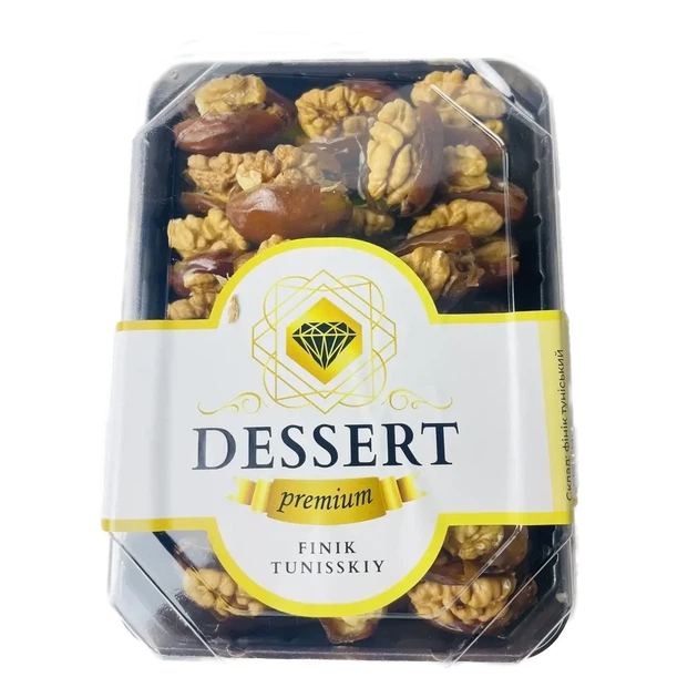 Финик с грецким орехом и изюмом DESSERT, 350 г - Фото 1 Финик с грецким орехом и изюмом DESSERT, 350 г - изображение 1