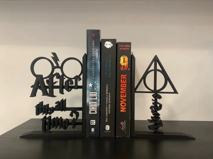 Підставка для книг у стилі "Гаррі Поттер" – органайзер для книжкової полиці - Фото 1 Підставка для книг у стилі "Гаррі Поттер" – органайзер для книжкової полиці - изображение 1