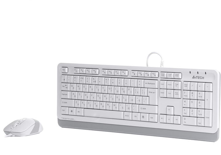 Комплект A4Tech F1010 White (4711421943307) - изображение 2