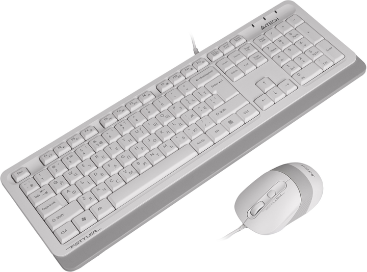 Комплект A4Tech F1010 White (4711421943307) - изображение 4