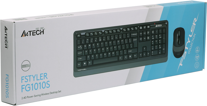 Комплект A4Tech FG1010S Wireless Grey (4711421965071) - изображение 6