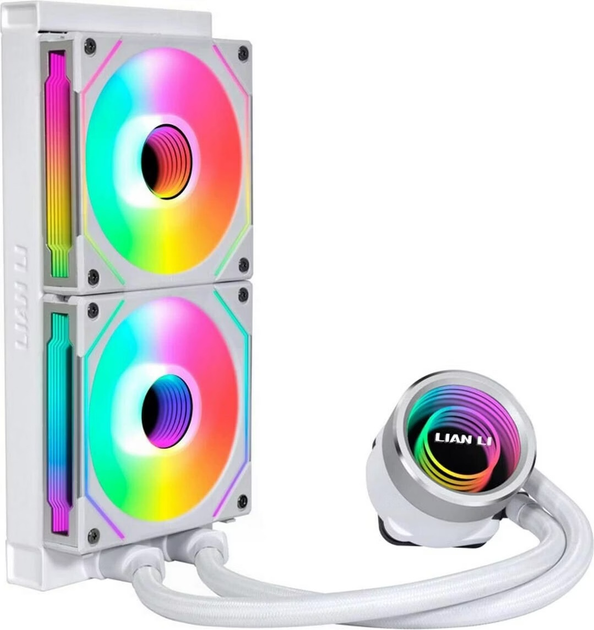 Chłodzenie wodne Lian Li Galahad II Trinity 240 SL-Inf White (GA2T24INW) - obraz 2