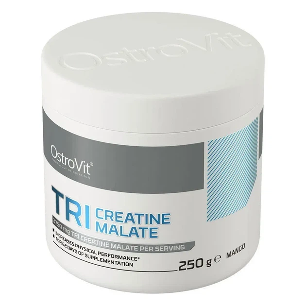 Тройной креатин малат OstroVit манго (Tri Creatine Malate mango) 250 г - изображение 2