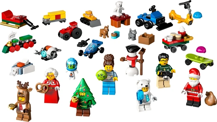 Новогодний адвент календарь LEGO City Advent Calendar 2025 (60475) - изображение 4