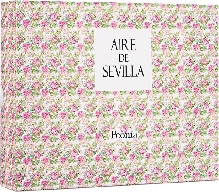 Набір для жінок Instituto Espanol Spray Aire de Sevilla Peonia Туалетна вода 150 мл + Гель для душу 150 мл + Крем для тіла 150 мл (8411047136232) (955555911914057) - Уцінка - зображення 1