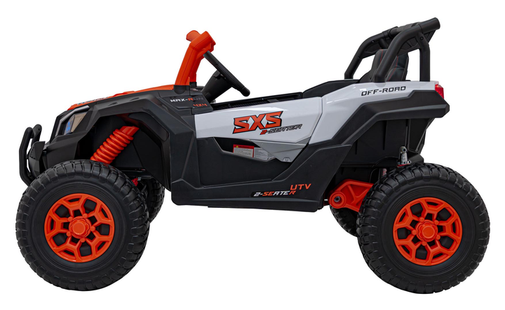Samochód elektryczny dla dzieci UTV X3 Off-Road Pomarańczowy (5903864940763) - obraz 4