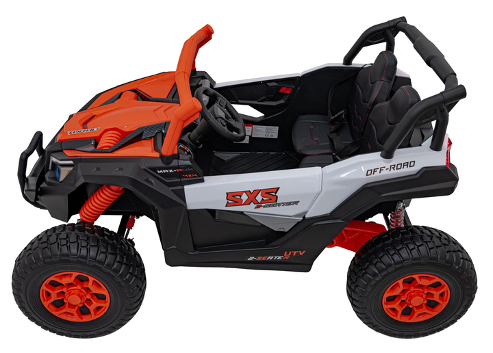 Samochód elektryczny dla dzieci UTV X3 Off-Road Pomarańczowy (5903864940763) - obraz 12