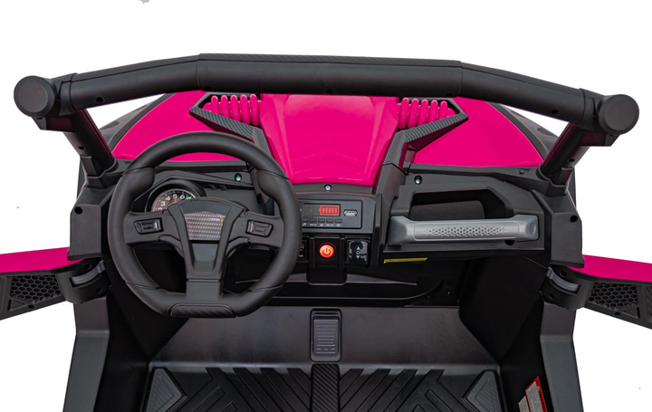 Електричний автомобіль для дітей UTV X3 Off-Road Рожевий (5903864941951) - зображення 9