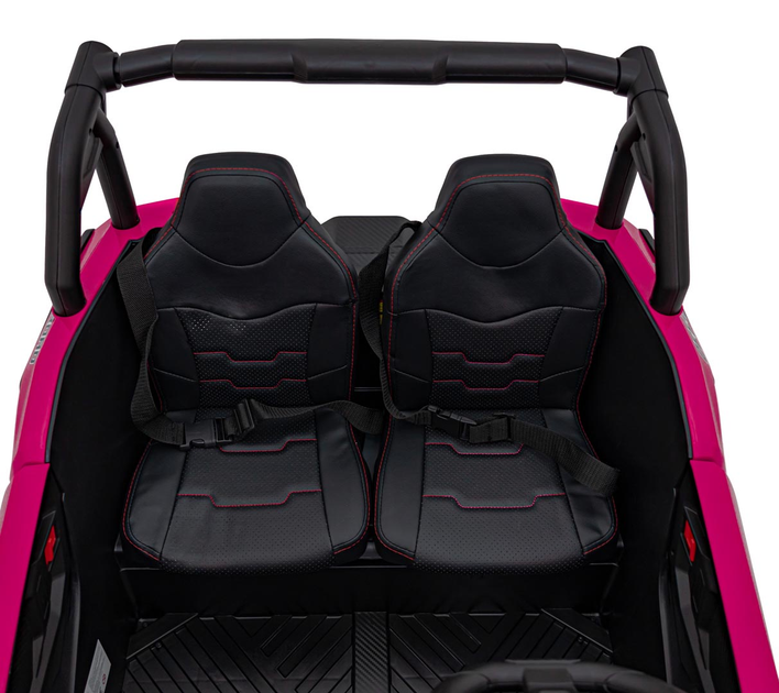 Електричний автомобіль для дітей UTV X3 Off-Road Рожевий (5903864941951) - зображення 12