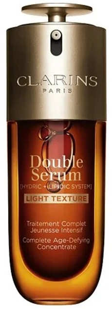 Сироватка для обличчя Clarins Double Serum Light Texture антивікова 75 мл (3666057317675) - зображення 1