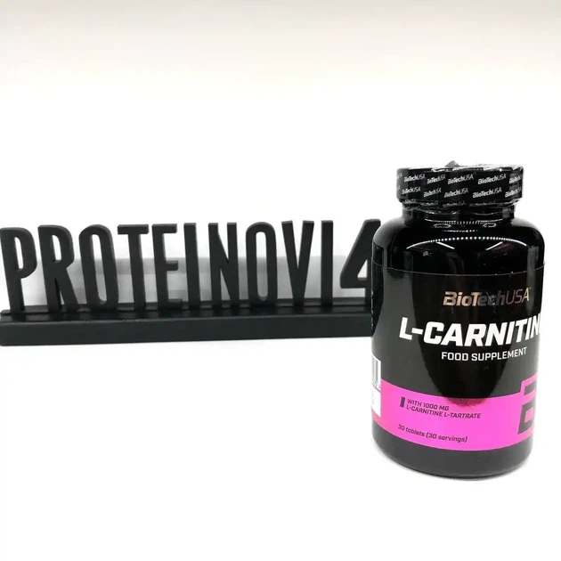 Жиросжигатель Л-карнитин BIOTECH USA L-CARNITINE 1000 30 таблеток - изображение 3