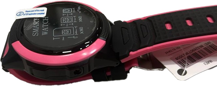 Smartwatch dla dzieci z GPS GOGPS ME X03 4G Rozowy (22899) (955555906693443) - Outlet - obraz 3