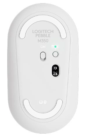 Мышь беспроводная Logitech M350 White (910-005716) - Фото 4 Мышь беспроводная Logitech M350 White (910-005716) - изображение 4