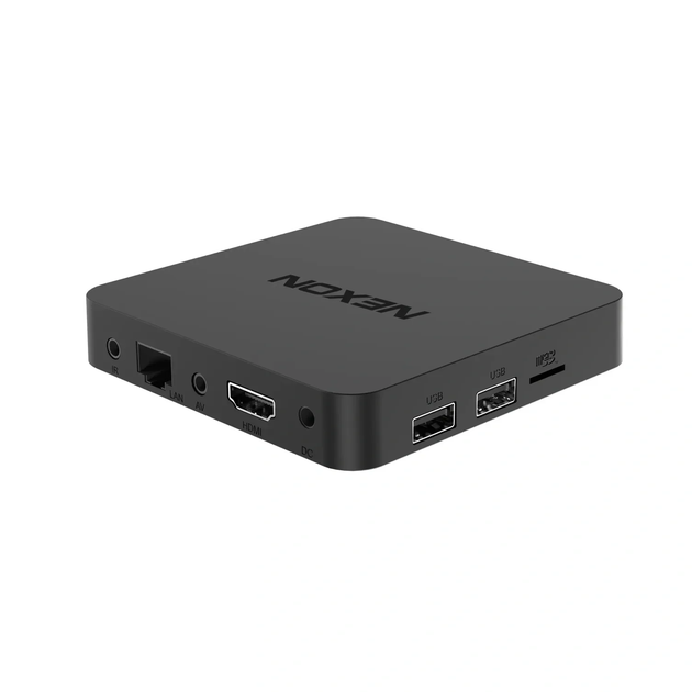 Смарт ТВ приставка NEXON X2 TV, 2/16 ГБ, Android TV 10, 4 ядра, Wi