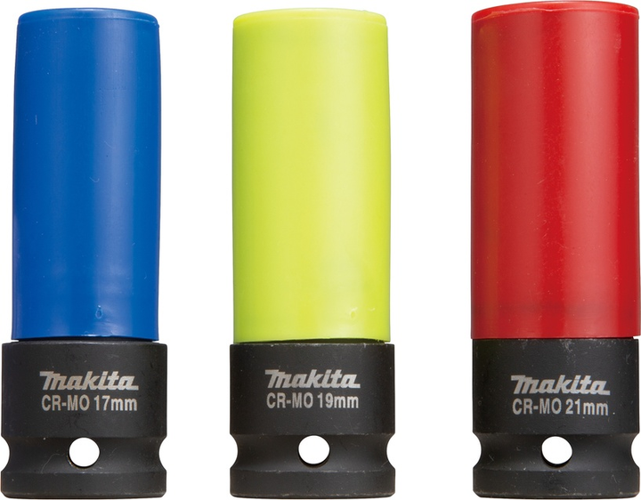 Zestaw nasadek długich udarowych Makita 1/2 3 szt (E-12354) - obraz 1