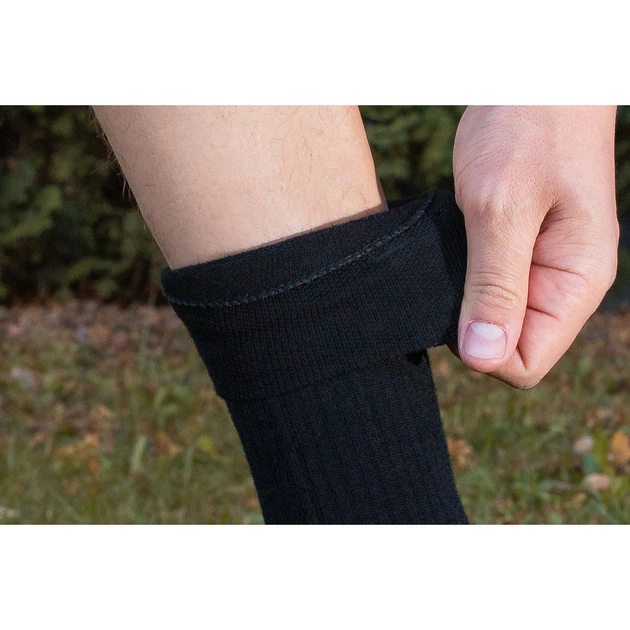 Носки Dexshell Terrain Walking 2.0 Socks, чорно-сірі, розмір XL (47-49) - зображення 7