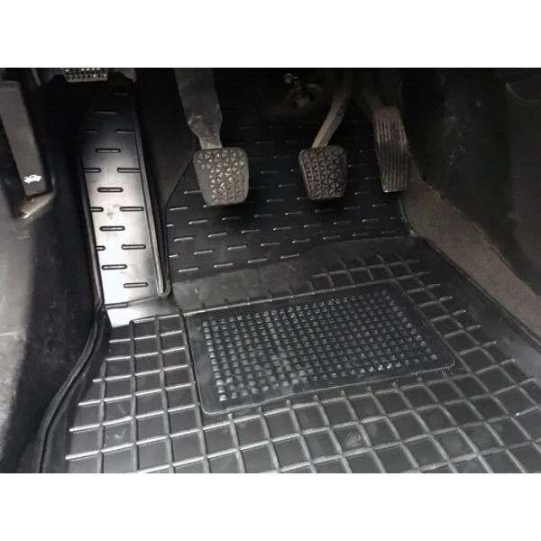 Автомобільні килимки поліки в салон на Chevrolet Cruze 09-15 4шт чорні Avto-Gumm Шевроле Круз АМ0014553 - зображення 2