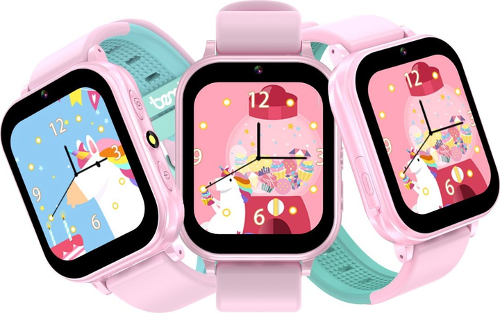 Smartwatch dla dzieci Bemi KIZZO Pink (BWKZZ01PP) - obraz 6
