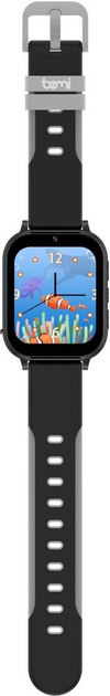 Smartwatch dla dzieci Bemi KIZZO Black (BWKZZ01BB) - obraz 4