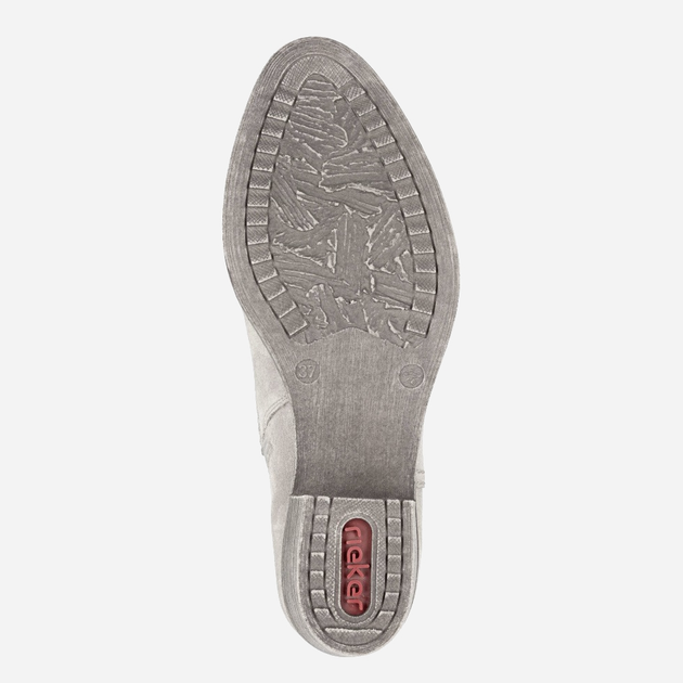 Жіночі чоботи Rieker 73159-60 39 (6UK) Бежеві (4061811493760) - зображення 9