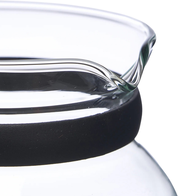 Dzbanek szklany Vivalto z dripperem i pokrywką 1.2 l (8430852106421) - obraz 3