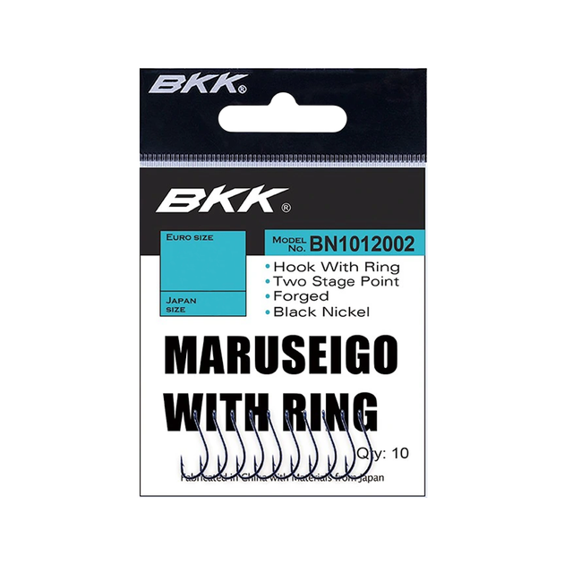 Крючок BKK Maruseigo-R Diamond №8 (10шт) - Фото 5 Крючок BKK Maruseigo-R Diamond №8 (10шт) - изображение 5