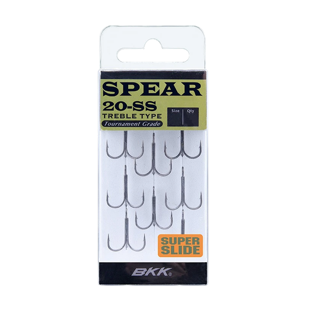 Крючок тройной BKK Treble Spear-20 SS №6 (8шт) - изображение 5