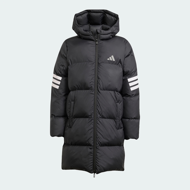 ai♡  ̖́- Підліткова зимова куртка-парка довга для хлопчика Adidas