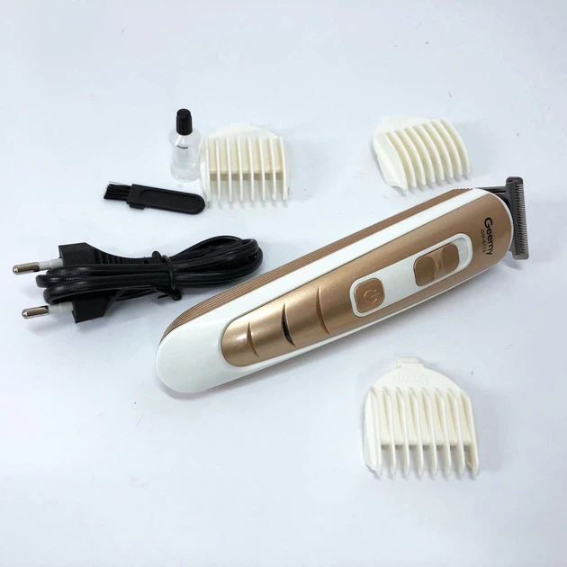 Машинка для стрижки волосся Geemy GM-6113 акумуляторна - изображение 5