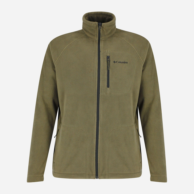 Толстовка на флісі на блискавці чоловіча Columbia M Fast Trek II FZ Flc 1420421397 M Зелена (193855363755) - зображення 10