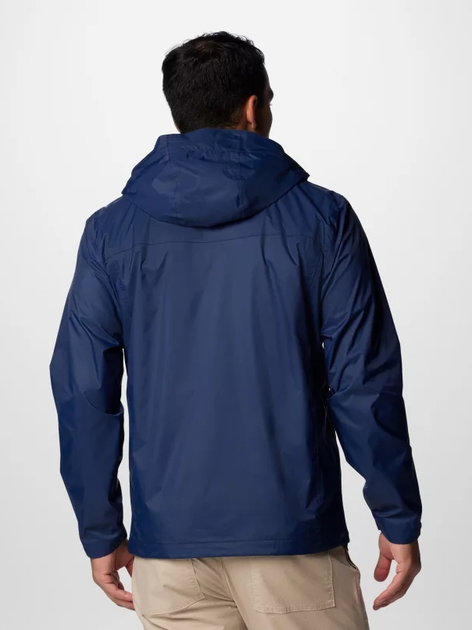 Kurtka przejściowa męska z kapturem Columbia Watertight II M Jkt 1533898466 L Granatowa (195981070552) - obraz 2