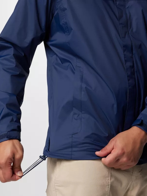 Kurtka przejściowa męska z kapturem Columbia Watertight II M Jkt 1533898466 L Granatowa (195981070552) - obraz 6