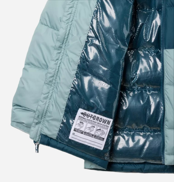 Підліткова зимова стьобана куртка для дівчинки Columbia U Pike Lake II Hdd Jacke 2050351461 L (155-159 см) Синя (198711064043) - зображення 3
