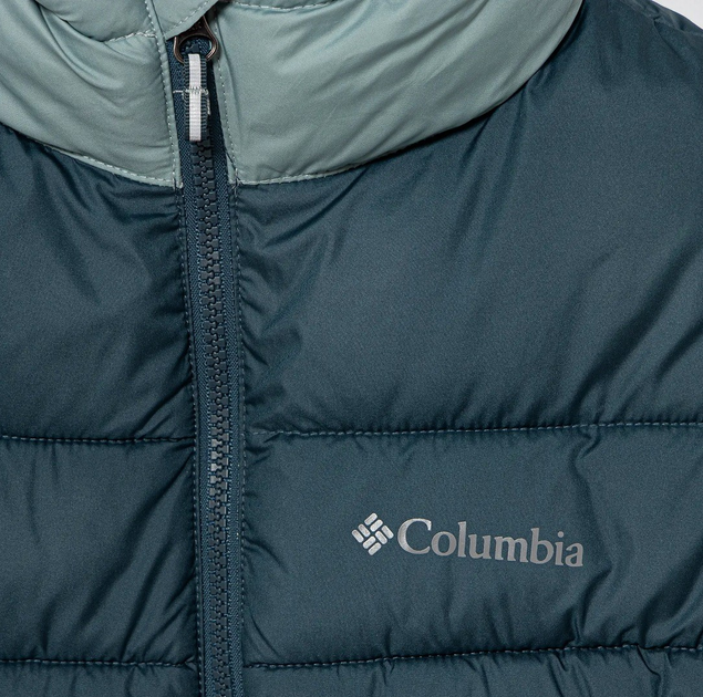 Дитяча зимова стьобана куртка для дівчинки Columbia U Pike Lake II Hdd Jacke 2050351461 S (132 см) Синя (198711064098) - зображення 4