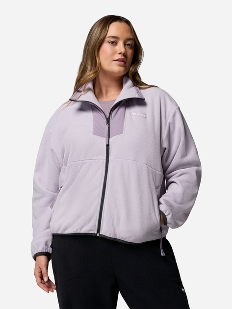 Bluza damska rozpinana streetwear polarowa Columbia Sequoia Grove Full Zip F 2085313551 S Lawendowa (198711079665) - obraz 1