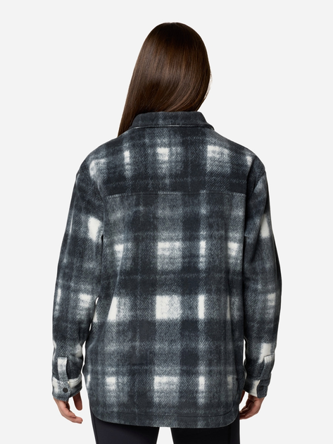 Kurtka przejściowa damska w kratę Columbia Benton Springs Shirt Jac 2085661191 S Szara (195981096903) - obraz 2